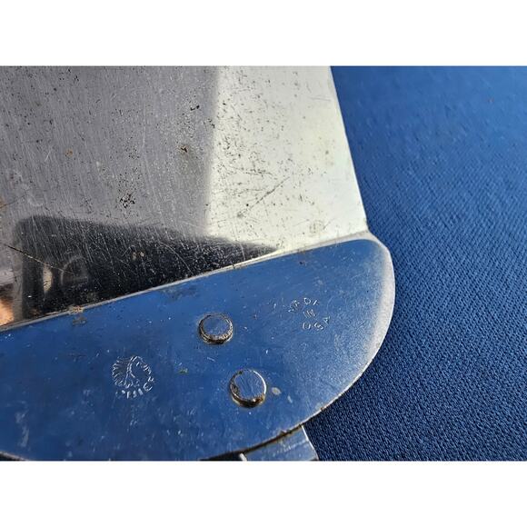 Vintage Chief Spatula/Flipper 11" (inches) w/White Plastic Handle - Picture 5 of 12